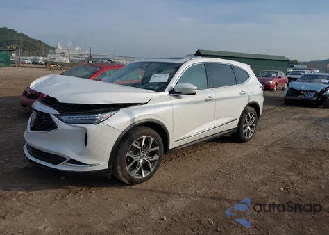 2024 Acura Mdx Technology из США, поврежденный, VIN 5J8YE1H42RL006655